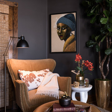 ETHNIC CHIC-Home Office/Guest Bedroom