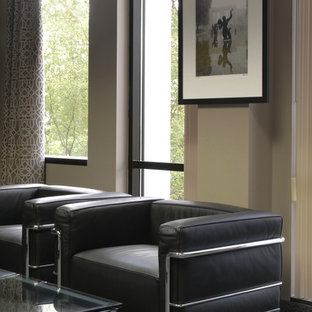 Home office - home office idea in Detroit