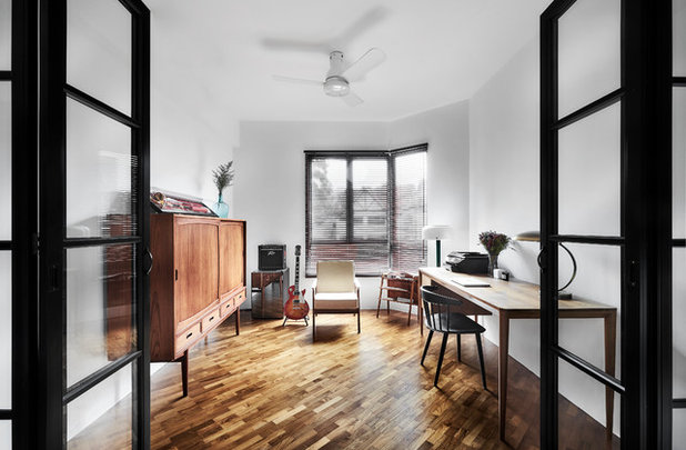 Scandinavian Home Office by Icon Interior Design Pte Ltd
