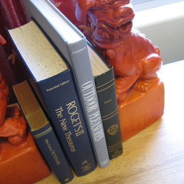 Foo Dogs as Bookends