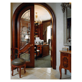 French Chateau Library - Traditional - Home Office - San Francisco - by ...