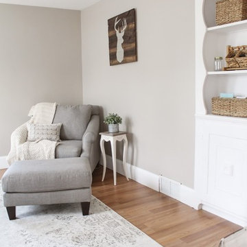 French Country Farmhouse Study
