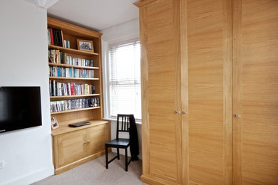 This is an example of a home office in Hampshire.