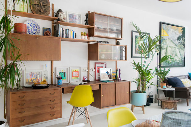 Midcentury Home Office by Natalia Urbon