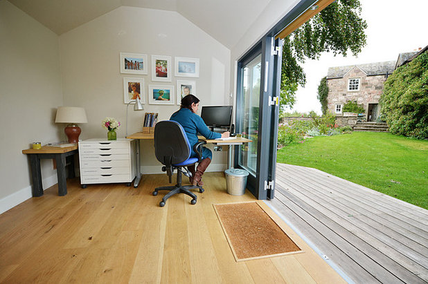Traditional Home Office by JML Garden Rooms