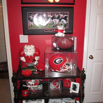 Georgia Bulldog Fan's Office...AKA Man-Cave!