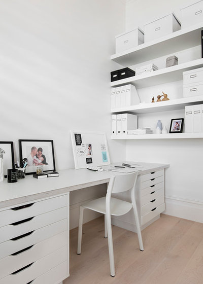 Scandinavian Home Office by Fido Projects