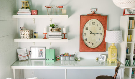 Room of the Day: A Home Office Gets Organized in Style