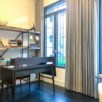 Greenwich Village Brownstone – Lutron Shades and Draperies