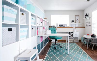 Room of the Day: Stylish Craft Room Makeover Creates a New Order
