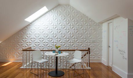 Houzz Tour: Geometric Patterns Unify a Cambridge Home