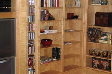 Hidden Office / Moving Bookcase