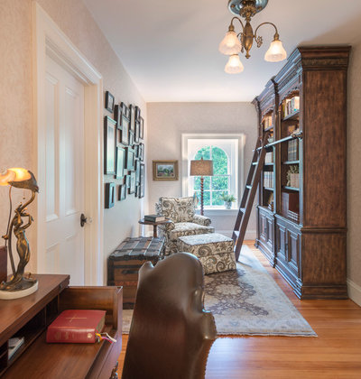 Traditional Home Office by Davitt Design Build, Inc.