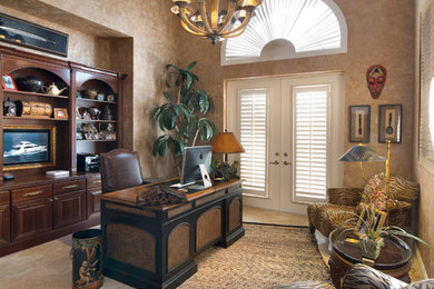 Tuscan home office photo in Miami