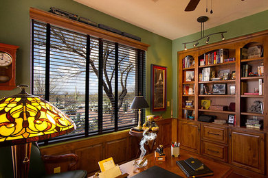 Elegant home office photo in Phoenix