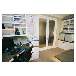 Home Office Double Doors - Traditional - Home Office - Orange County ...