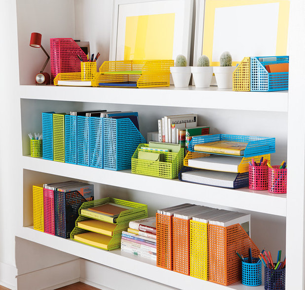 Moderne Hjemmekontor by The Container Store Custom Closets