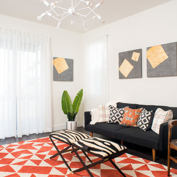 Home Study In Orange and Black : Main After