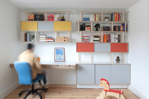 Scandinavian Home Office by Lozi