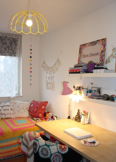 Eclectic Home Office by Holly Marder