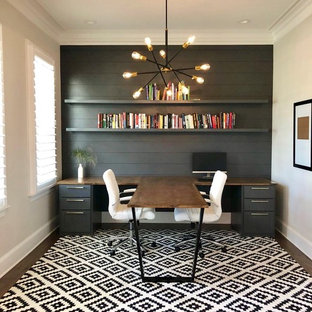 75 Beautiful Contemporary Study Room Pictures Ideas December 2020 Houzz