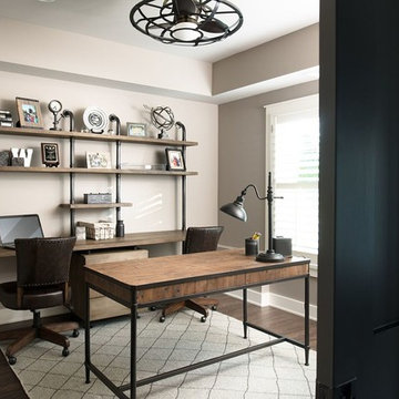 Industrial Chic Home Office