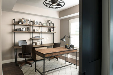 Inspiration for a home office remodel in Atlanta