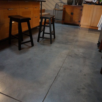 Industrial Salon Floors