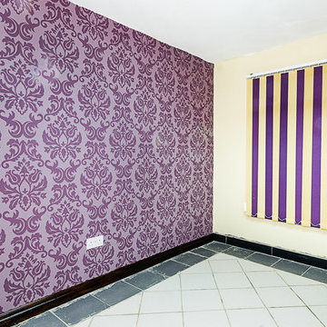 Interior decor of office space