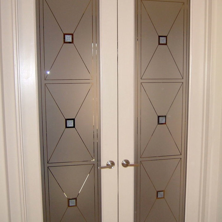 Interior Glass Doors Home Office Ideas - Photos & Ideas | Houzz