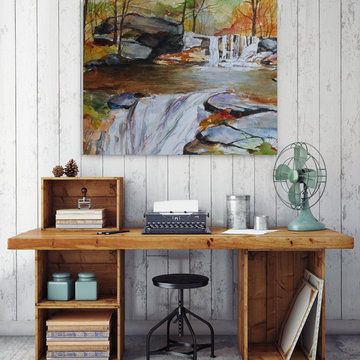 Kavka Designs Rustic Home Office