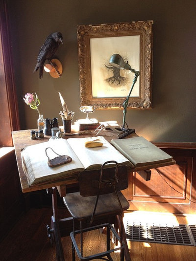 Industrial Home Office by Emily Winters