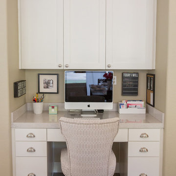 Kitchen & Master Bath Remodel | Custom Home Office | Carmel Valley