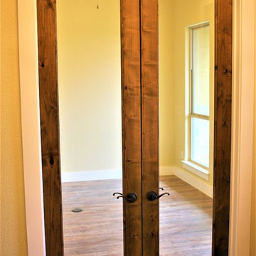 Knotty Alder Study Doors