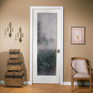 Kona Decorative Glass Interior Door