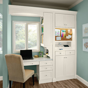 KraftMaid: Kitchen Home Office Area