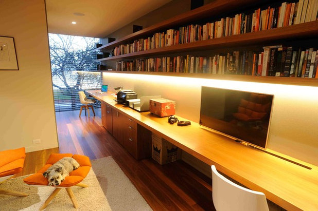 Contemporary Home Office by Zentec