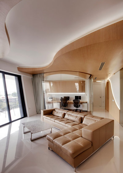Contemporain Bureau à domicile by Lim Ai Tiong (LATO) Design