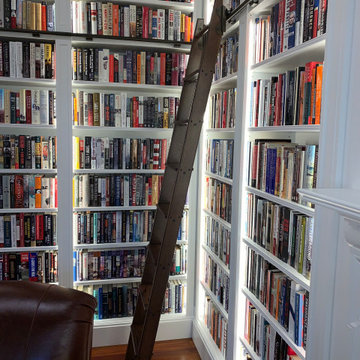 Library Ladder Adds Classic Detail