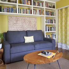 Transitional Home Office Library Office