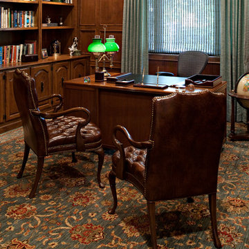 Library, Private Residence, Redlands, CA