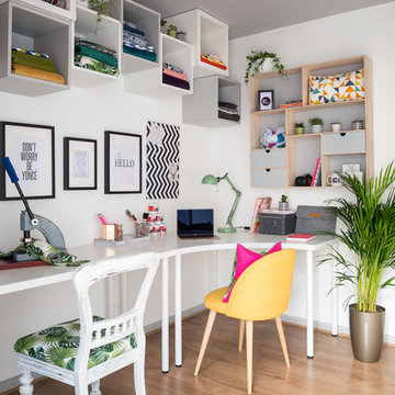 Light and Bright Home Office