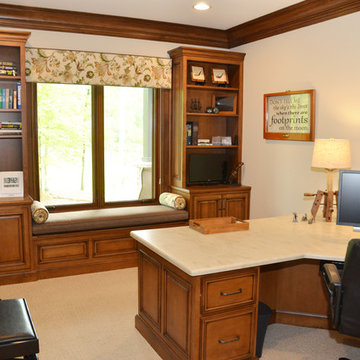 Living Room & Home Office Cabinetry