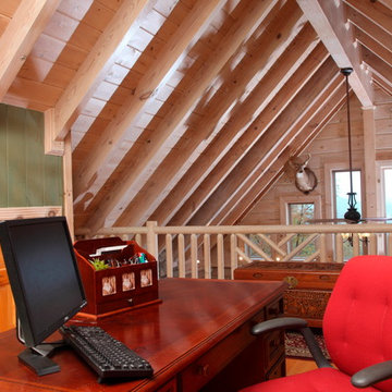 Log/Timber Home Interior