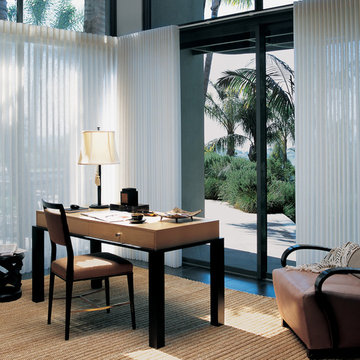 Luminette® Privacy Sheers and modern drapery