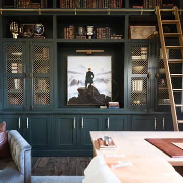 Luxe Office + Family Room