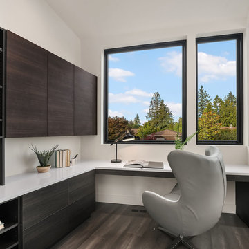 Luxury Modern Bellevue Home with Green Accents