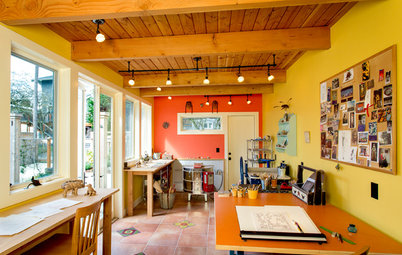 See a Tile Maker’s Colorful Home Studio