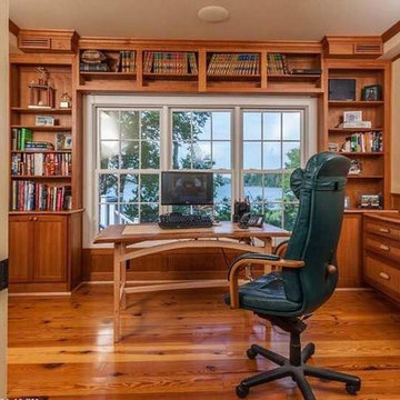 Maine Oceanfront home office