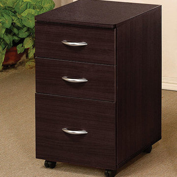 Marlow File Cabinet With 3 Drawers in Espresso